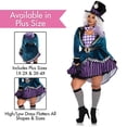 thumbnail image 5 of Disfraz de Halloween Leg Avenue Delightful Mad Hatter para mujer, 5 of 5