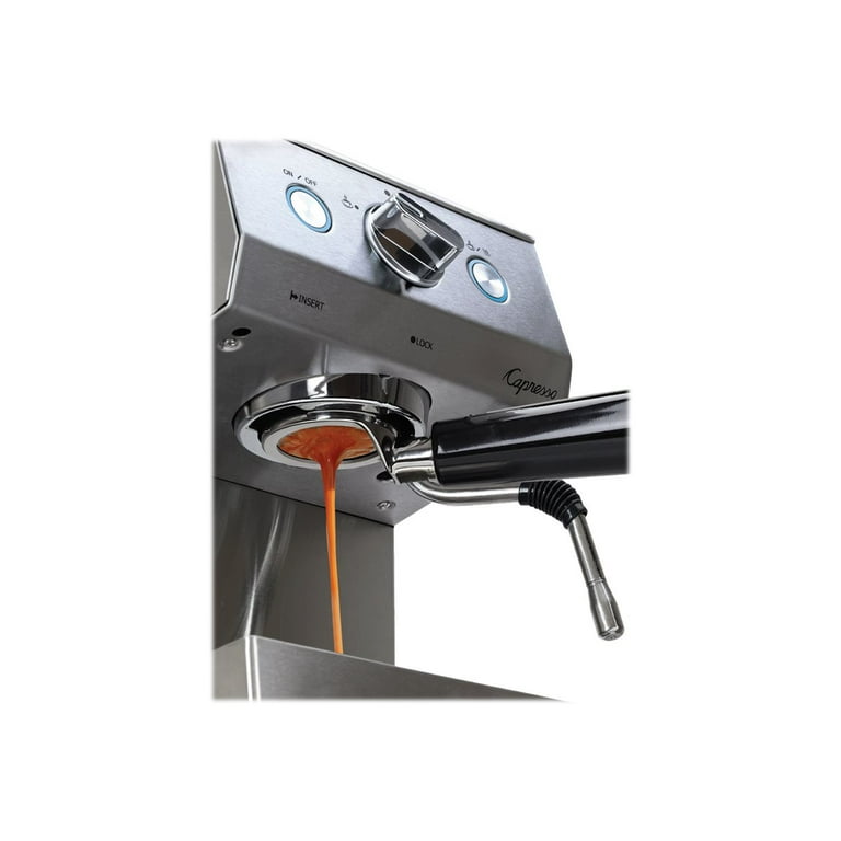 Capresso Cafe Pro Advanced Pump Boiler Professional Espresso Cappuccino Machine Walmart
