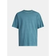 thumbnail image 5 of No Boundaries All Gender Cotton Oversize Tee with Short Sleeves, Men's and Big Men's, 5 of 5