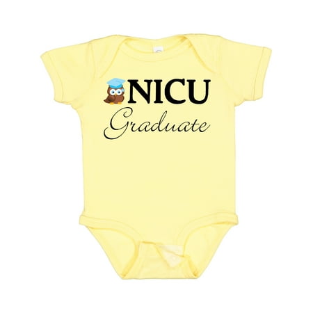 

Inktastic Newborn NICU Graduate Boy Gift Baby Boy Bodysuit