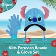 thumbnail image 2 of Set de gorro y guantes Disney Lilo and Stitch Kids Blue, 2 of 6