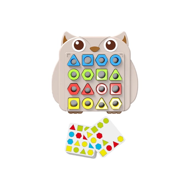 Tablero de Combinación de Formas, Rompecabezas Clasificador, Juegos de Educación Temprana Montessori Juegos de Combinación de Colores en Forma Rompeca 1 base 16 piezas Sunnimix Juego de combinación de formas