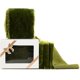 thumbnail image 2 of HUIHUANG Cinta de terciopelo verde oliva de 2.0 in hecha a mano con flecos de seda deshilachada para ramo de flores, envoltura de regalos, invitaciones, decoración navideña, decoración de boda, desped, 2 of 4