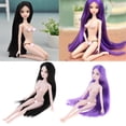 thumbnail image 1 of Muñeca corporal de articuciones s /6, ojos s 3D, , juguete de para niña Macarena Cuerpo de muñecas de niña desnuda, 1 of 8