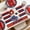 A, variant on Disposable Placemats,July 4th Decorations Placemats,Patriotic Place Mats Blue Red White Stars Placemats,Linen 4th of July Table Mats for Independence Day Kitchen Dinner Table Setting(B)
