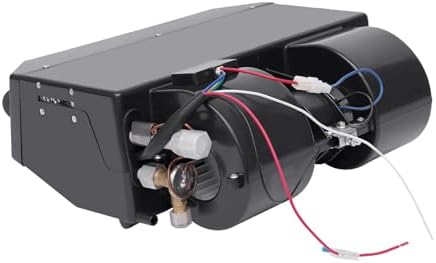 Underdash Evaporator Compressor, 12V A/C Universal Car Heat Cool Air Conditioner Kit, 3 Speed Trucks Under Dash Air Conditioning Evaporator, Replaces BEU-404-100