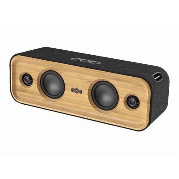House-of-Marley-Get-Together-2-Waterproof-Wireless-Bluetooth-Portable-Speaker-Black-EM-JA030-SB
