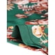 thumbnail image 5 of Pijamas de satén para mujer INSPIRE CHIC, ropa de dormir de manga larga con pantalones, conjuntos de lounge con botones y estampado floral, talla XL, verde, 5 of 5