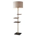 thumbnail image 2 of Griffin Shelf Floor Lamp- Steel, 2 of 2