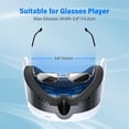 thumbnail image 3 of Interface Faciale et Coussinet de Protection pour le Visage pour Meta Quest 3 - Lycra en Soie Glacée Remplaçable et Cuir PU Résistant à la Transpiration, Accessoires à Conception à Circulation d'Air pour Meta Quest 3, 3 of 7