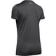 thumbnail image 3 of Camiseta Under Armour UA Tech™ para mujer con escote en V gris, 3 of 5