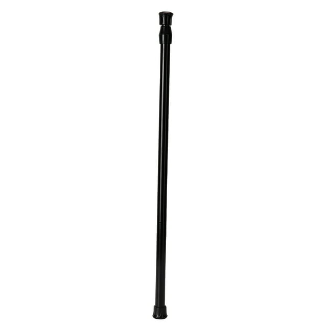 Tension Rod Spring Tension Rod Adjustable Curtain Rail 25 90cm No Drill Telescopic Rod with Non Slip Feet for Kitchen Bathroom Wardrobe