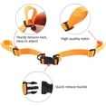 thumbnail image 4 of Correa de pecho, correas de pecho de mochila de nailon de 6 uds, correa de pecho ajustable con hebilla rápida, correa con Clip para senderismo, 4 of 5