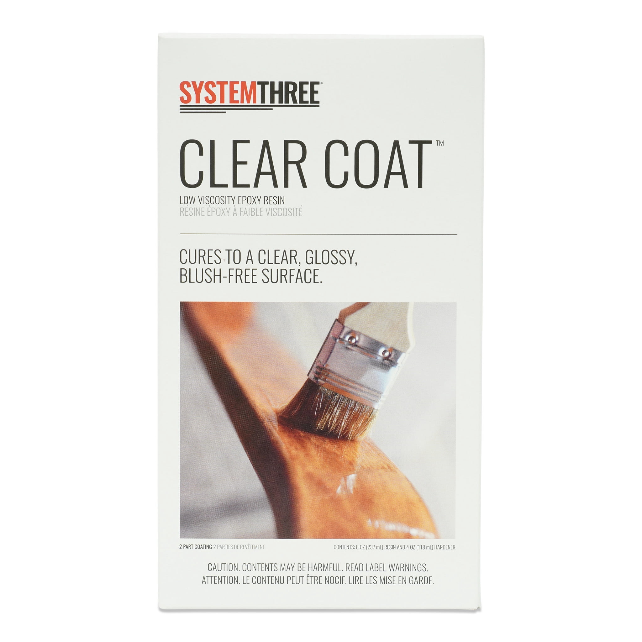 System Three Clear Coat, 12oz Kit