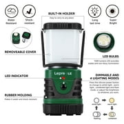 Lepro 2-Pack Rechargeable Camping Lanterns , LED 1000LM 4400mAh Long-Lasting Perfect Lantern Flashlight for Hurricane and Power Outage Emergency Backup