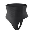 thumbnail image 6 of PEASKJP Panties for Women Women's Underwear Cotton Super High Waisted Briefs Stretch Full Coverage Panties,Black M, 6 of 6