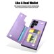 thumbnail image 3 of Funda tipo cartera MMHUO para Samsung Galaxy S24 Ultra 5G - Púrpura, 3 of 7