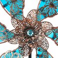 thumbnail image 2 of Molino Giratorio luminoso mariposa molino de viento hierro arte giratorio viento hilanderos decoración (azul), 2 of 8