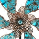 thumbnail image 2 of Molino Giratorio luminoso mariposa molino de viento hierro arte giratorio viento hilanderos decoración (azul) Wdftyju Libre de BPA, 2 of 3