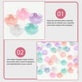 thumbnail image 3 of Phenofice 100pcs Craft Jewelry Spacers Earring Flower Caps Assorted Color For Jewelry Making Projects, 3 of 6