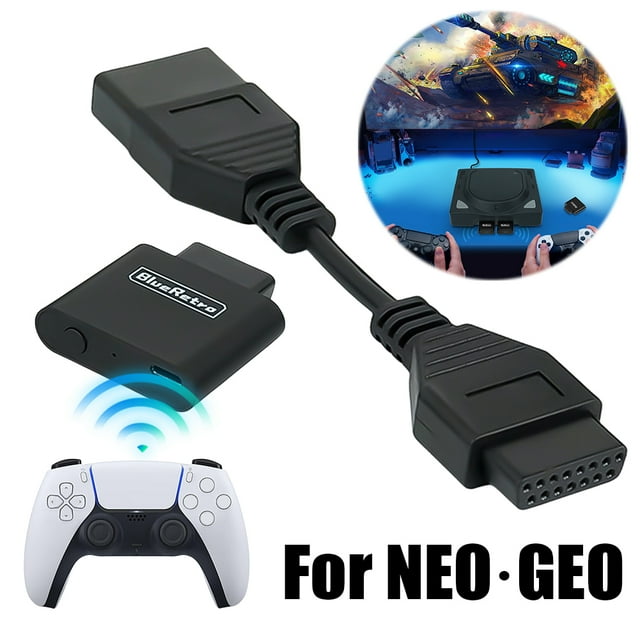 Adaptador Controladores Juego Inalámbrico BT S Likrtyny para PS3 PS4 PS5 8bitdo Switch Xbox SNK NEO·GEO MVS AES CD