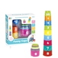 thumbnail image 1 of De Tazas Apilables Divertidas Para Bebés, Juguete Para Contar Y Letras, Juguetes Educativos Para Niños, Tazas De Arcoíris, Torre Apilable, Mini Oso, Regalos De Juguete 1 Juego Yuarrent FN003163-00, 1 of 6