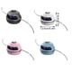 thumbnail image 4 of Advancent Máquina de saltar la cuerda inteligente con música, pantalla LED de 10 velocidades, máquina de saltar la cuerda eléctrica con Accesorios para máquinas de ejercicios gris, 4 of 4