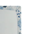 thumbnail image 3 of Ambesonne Floral Design Fitted Sheet, Winter Chrysanthemum, King Size, Lavender Blue White, 3 of 5