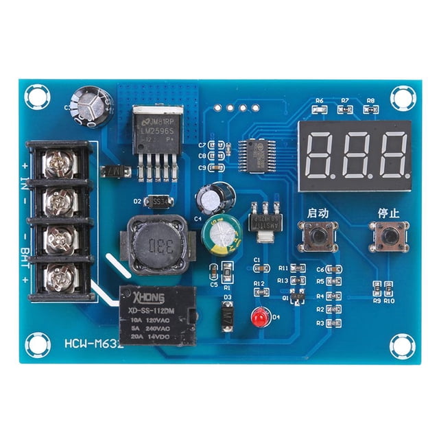 Tablero protección del interruptor control del cargador batería litio del almacenamiento digital XH-M603