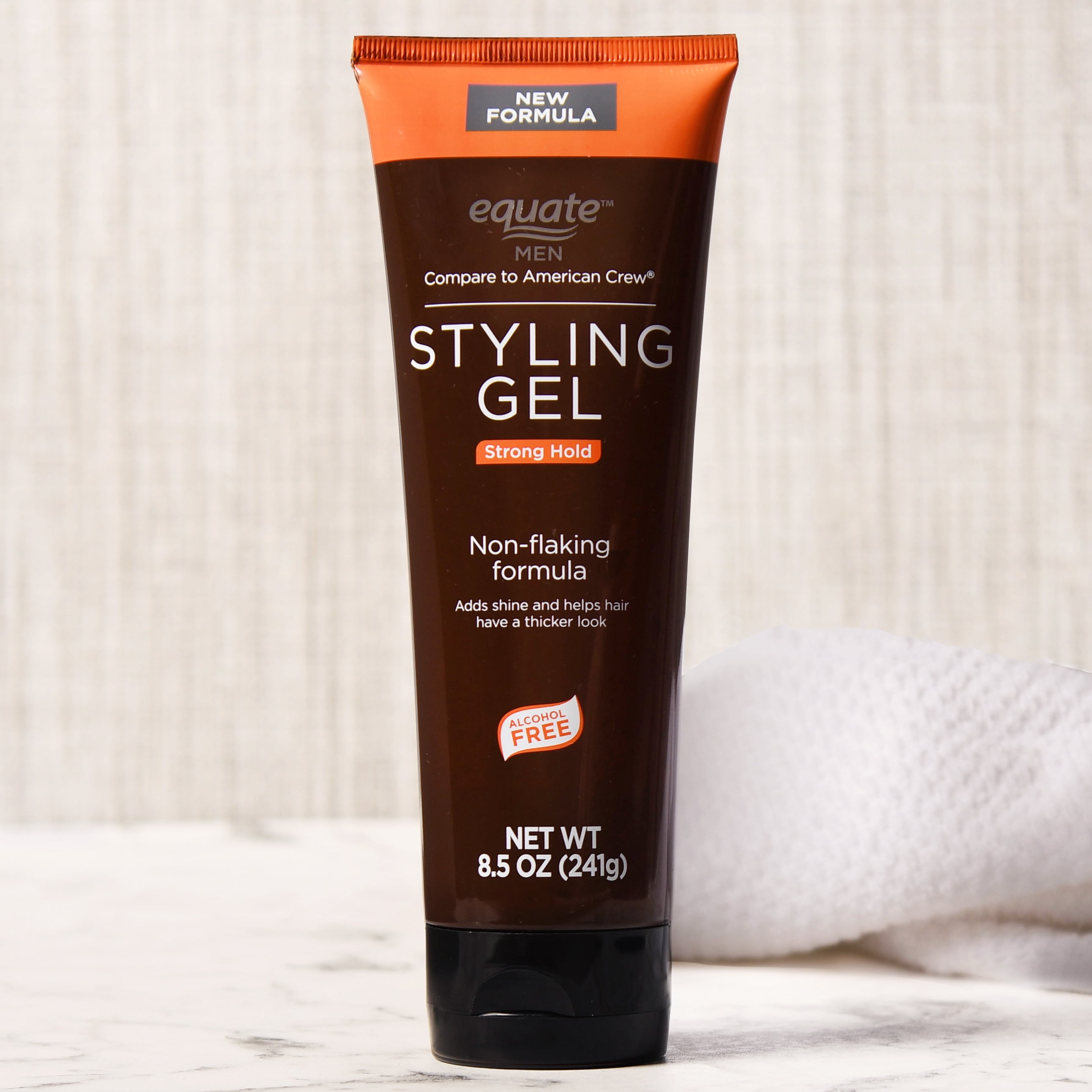 Equate Men Strong Hold Styling Gel 8 5 Oz Walmart Com