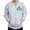 Ash Gray, variant on CafePress - Shamrock Of Shamrocks Zip Hoodie - Zip Hoodie, Classic Hooded Sweatshirt with Metal Zipper
