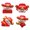 4#, variant on Dserhfy 1/4Pcs God of Wealth Figurine Computer Monitor Decoration Cartoon Chinese Immortals Statue Resin Sculpture Car Dashboard Ornament