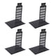 thumbnail image 2 of Sujetalibros de metal Sujetalibros de 4 piezas Sujetalibros pesados arquitectónicos negros Sujetalibros negros Materiales ecológicos Jadeshay  A, 2 of 8