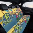 thumbnail image 4 of Poder Cohete-theme Car Rear Seat Covers Back Elastic Flexible Car Seat Covers Decorative Fits Most Cars 120x59x76cm, 4 of 6