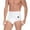 White, variant on High Waisted Underwear for Men's Cotton Shapewear Briefs Tummy Control Panties