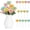 Colorful Heart With Words, variant on Blue Bow Wooden Pick - 14PCS Blue Bow Tie Double-sided Wooden Decorative Pick for Home Vase Filler Butterfly Knot Floral Wood Decorative Stick for Farmhouse Coquette Theme Decorations for Home