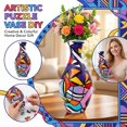 thumbnail image 4 of Abstract Geometric 3D Vase Puzzle Craft Kit, DIY Jigsaw Art Model for Adults, Home Decor Crafts & Unique Gift for Men Women, 1 Pack, 4 of 4