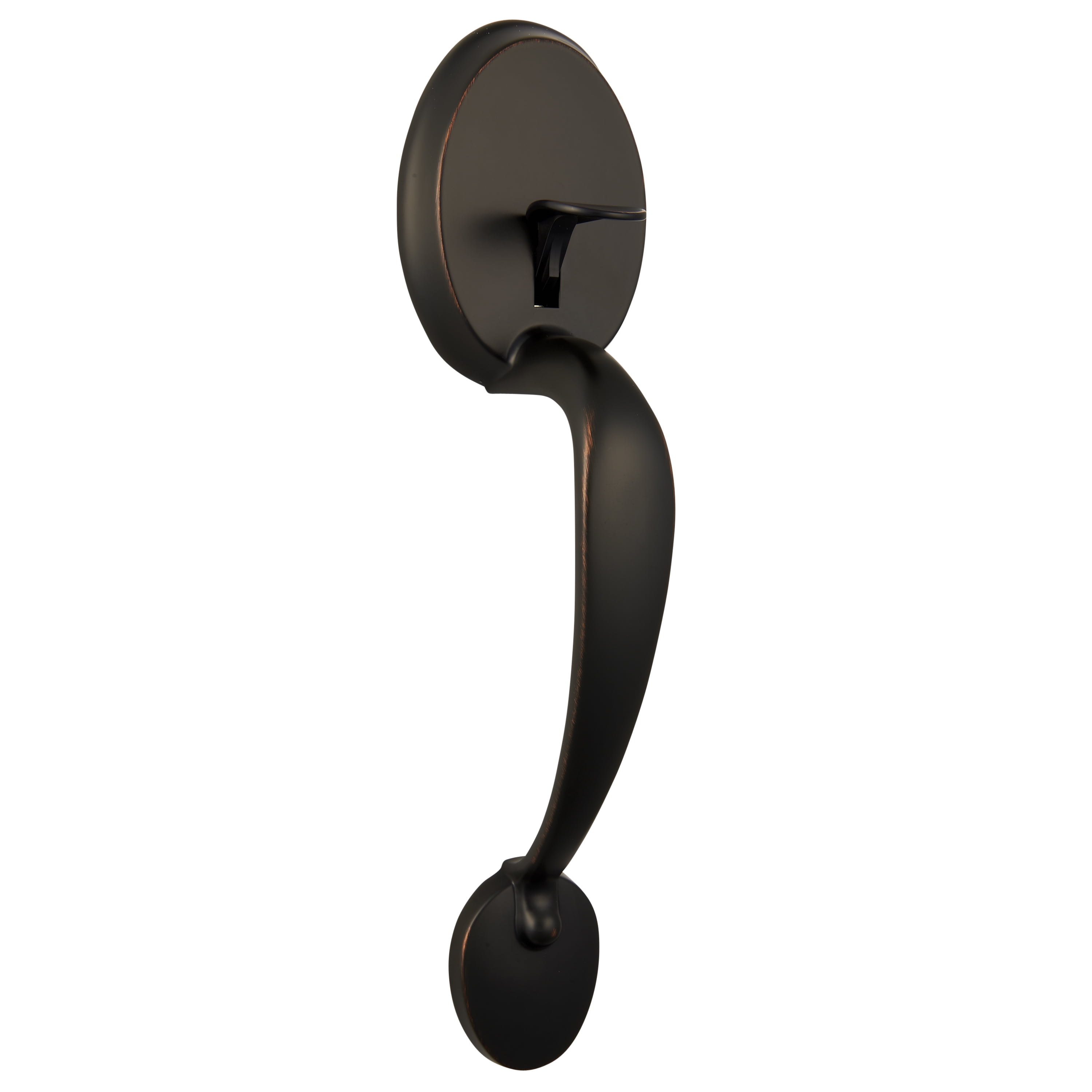 Brink's Passage Handleset, Interior Ball Doorknob, Tuscan Bronze Finish