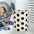 thumbnail image 4 of Hearth & Gear Patterned Laundry Hamper Without Lid Lightweight With Modern Design Breathable Open Top For Bedroom Bathroom Or Laundry Room Use Wall Mount Hamper Closet Hampers for Laundry Large with, 4 of 5
