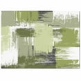 thumbnail image 2 of Area Rug 2'x3' Abstract Geometric Sage Green Oil Painting Washable Area Rugs Non Shedding Floor Carpet Rubber Backing Non-Slip Indoor Mats for Living Room Bedroom Kitchen, 2 of 8