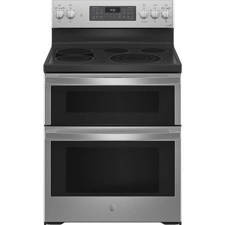 GE Profile PB965YPFS 6.6 Cu. Ft. Stainless Smart Electric Double Oven with Air Fry