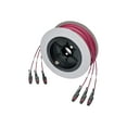 thumbnail image 2 of Eaton Tripp Lite Series MTP/MPO Multimode Base-8 Trunk Cable, 24-Strand, 40GB/100GB, 40/100GBASE-SR4, OM4 Plenum-Rated (3xF/3xF), Push/Pull Tab, Magenta, 23 m (75 ft.) - Network cable - MTP/MPO multi-mode (F) to MTP/MPO multi-mode (F) - 23 m - fiber optic - 50 / 125 micron - OM4 - plenum, stranded - magenta, 2 of 9