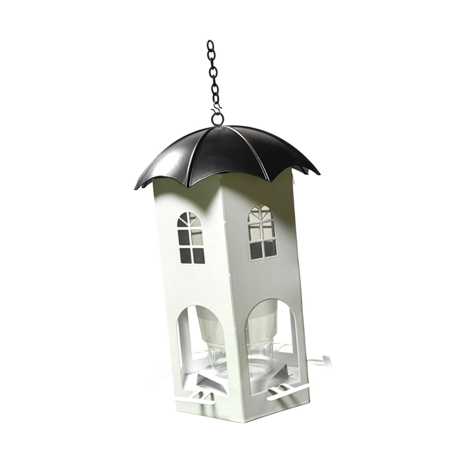 koolsoo Bird Feeder Bird Feeding Station Outdoors Easy to Clean and Fill Food Dispenser Hummingbirds Feeder for Yard Patio Decoration