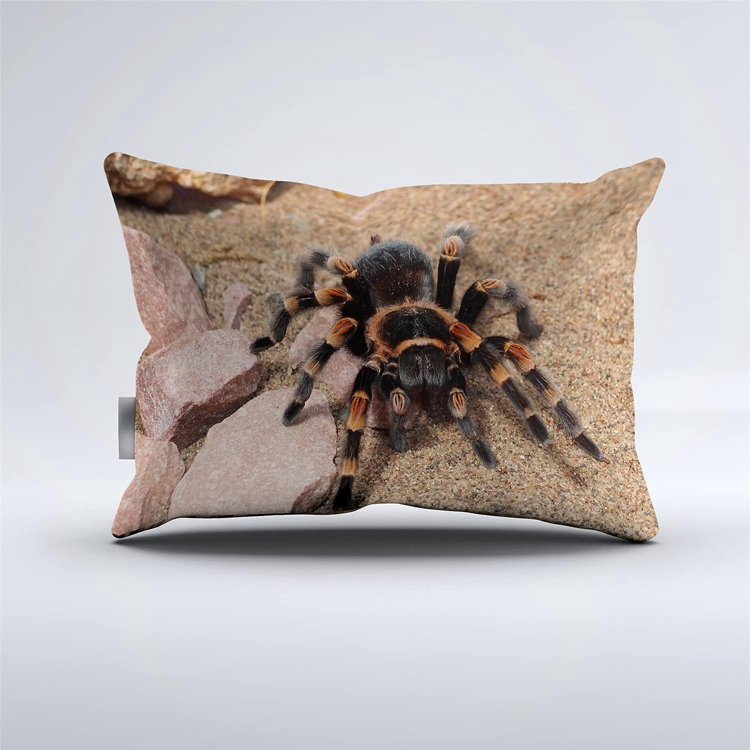 REALIN Red Spider Tarantula Bedding Spider Web Insect Theme Duvet Cover Set Girl Boy Kids Bed Sets 2/3/4PCS Quilt Covers/Sheets/Pillow Shams,Twin/Full/Queen/King
