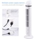 thumbnail image 4 of Ventilador Torre Enfriamiento Vertical Sin Aspas Ygjytge 3W 2 Velocidades Blanco, 4 of 9