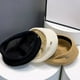 thumbnail image 1 of Gorro de boina de verano para mujer - ajustable, ligero y transpirable para playa y actividades al aire libre - negro, beige, caqui, 1 of 7