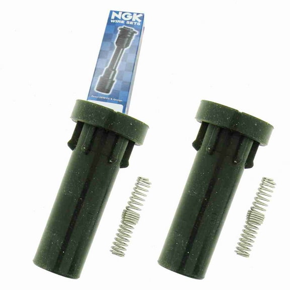 2 pc NGK 58964 Ignition Coil Boots for 138024 671-8183 702517 7891K SPB199 SPP136E Direct Spark Plug Wire Fits select: 2008-2012 DODGE RAM 1500, 2013 RAM 1500