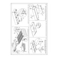 thumbnail image 6 of Queen Bed Frame: Grey Polyfiber Tufted Headboard with Storage Drawers, Modern Bedroom Furniture, Solid Wood Frame, 60x80in, No Box Spring Needed, 6 of 8