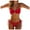 Red, variant on Women's Bikini Sets U-Wire Cutout Two Piece Swimsuits Push Up Drawstring Bathing Suit Textured Swimwear (Yellow, XXL)
