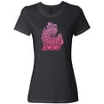 thumbnail image 3 of Inktastic Michigan Silhouette Mandala Women's T-Shirt, 3 of 5